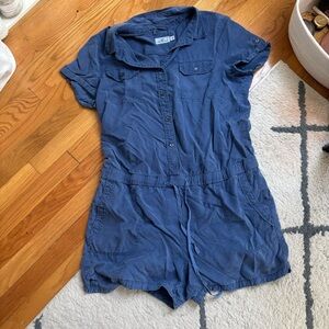 Blue Vineyard Vines Romper